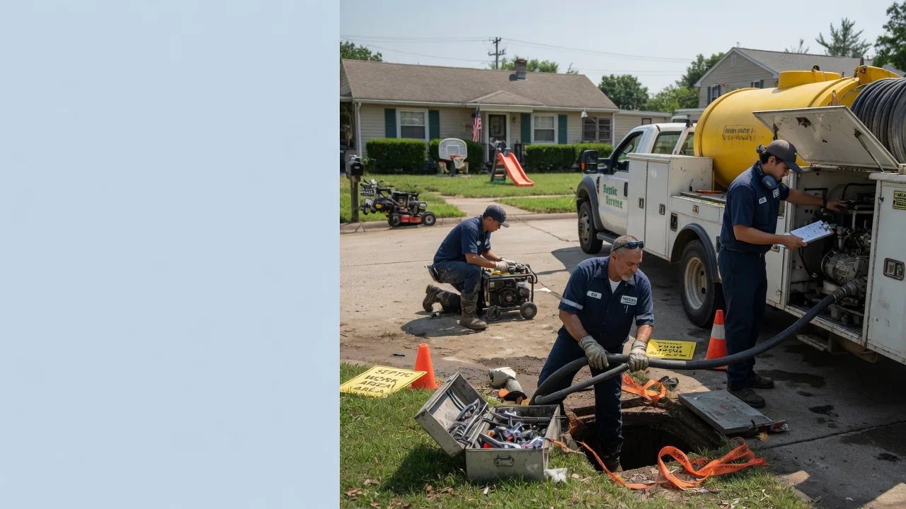 Septic Tank Pumping in Cedar Creek, TX near me